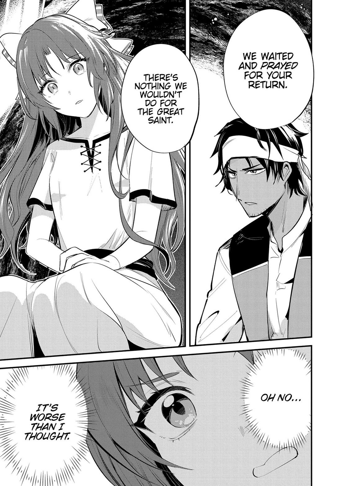 The Reincarnated Great Saint Hides That She's a Saint Chapter 31 page 20 - Chapter 31