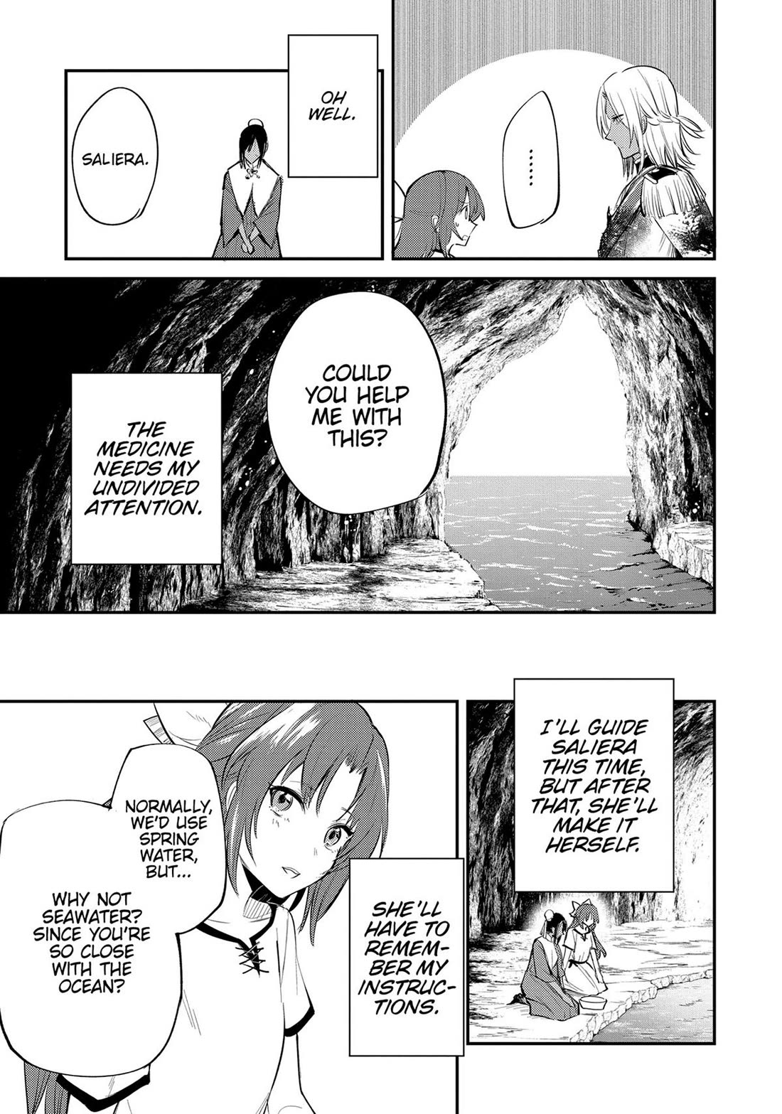 The Reincarnated Great Saint Hides That She's a Saint Chapter 31 page 32 - Chapter 31