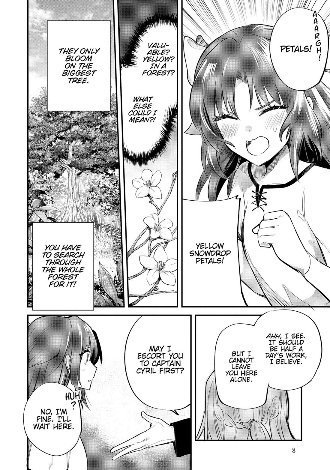 The Reincarnated Great Saint Hides That She's a Saint Chapter 31 page 9 - Chapter 31
