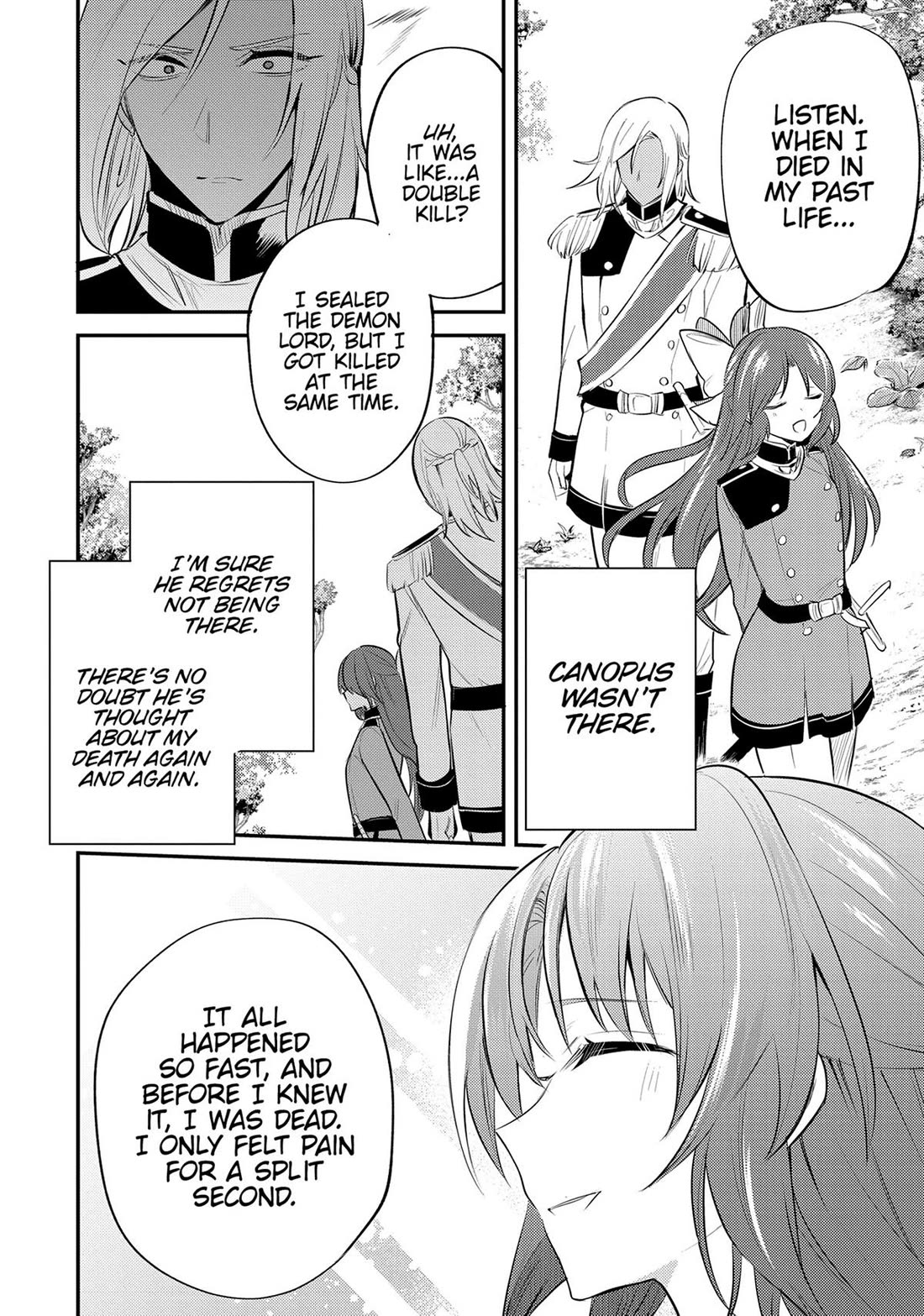 The Reincarnated Great Saint Hides That She's a Saint Chapter 33 page 12 - Chapter 33: The Memorial Ceremony (1)