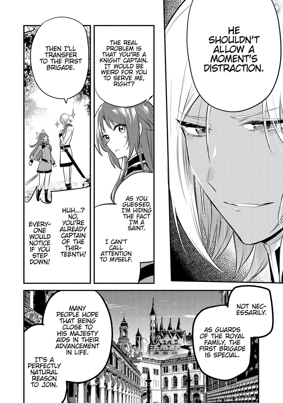 The Reincarnated Great Saint Hides That She's a Saint Chapter 33 page 22 - Chapter 33: The Memorial Ceremony (1)