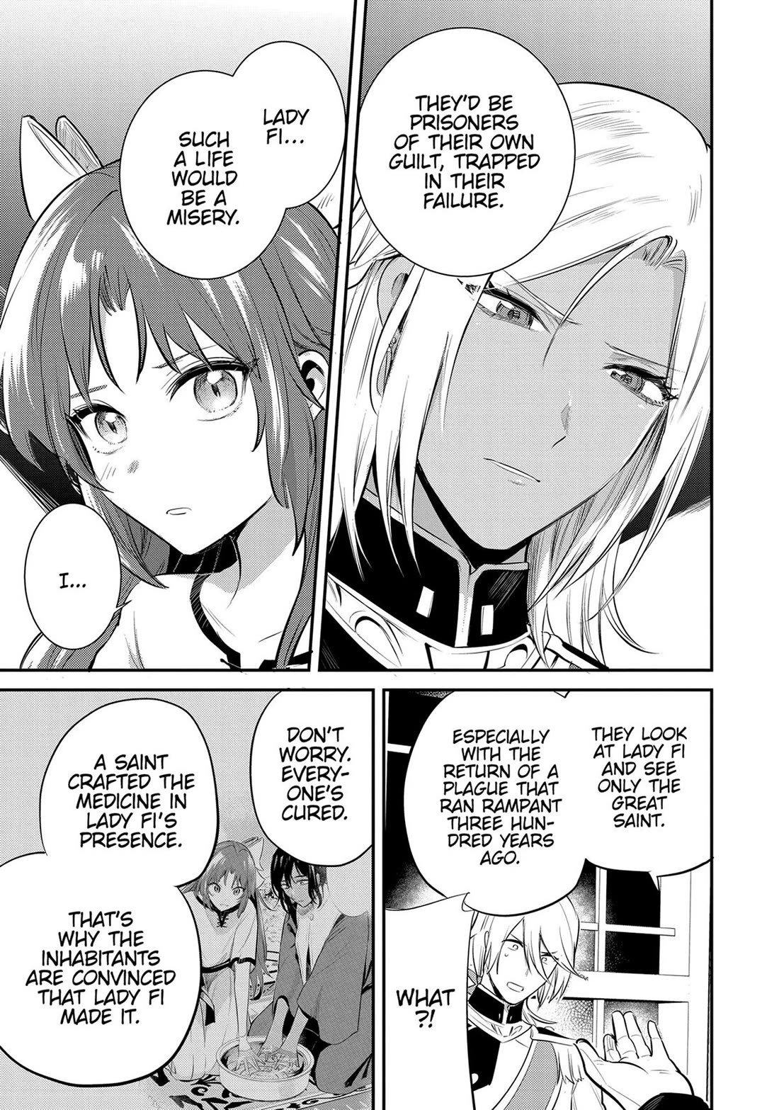 The Reincarnated Great Saint Hides That She's a Saint Chapter 33 page 3 - Chapter 33: The Memorial Ceremony (1)