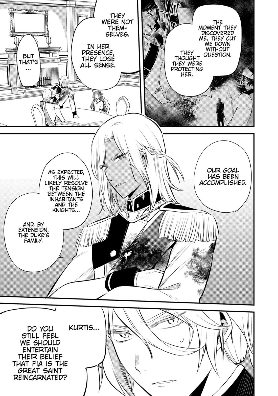 The Reincarnated Great Saint Hides That She's a Saint Chapter 33 page 5 - Chapter 33: The Memorial Ceremony (1)