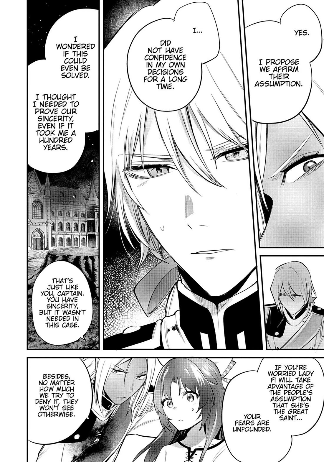 The Reincarnated Great Saint Hides That She's a Saint Chapter 33 page 6 - Chapter 33: The Memorial Ceremony (1)