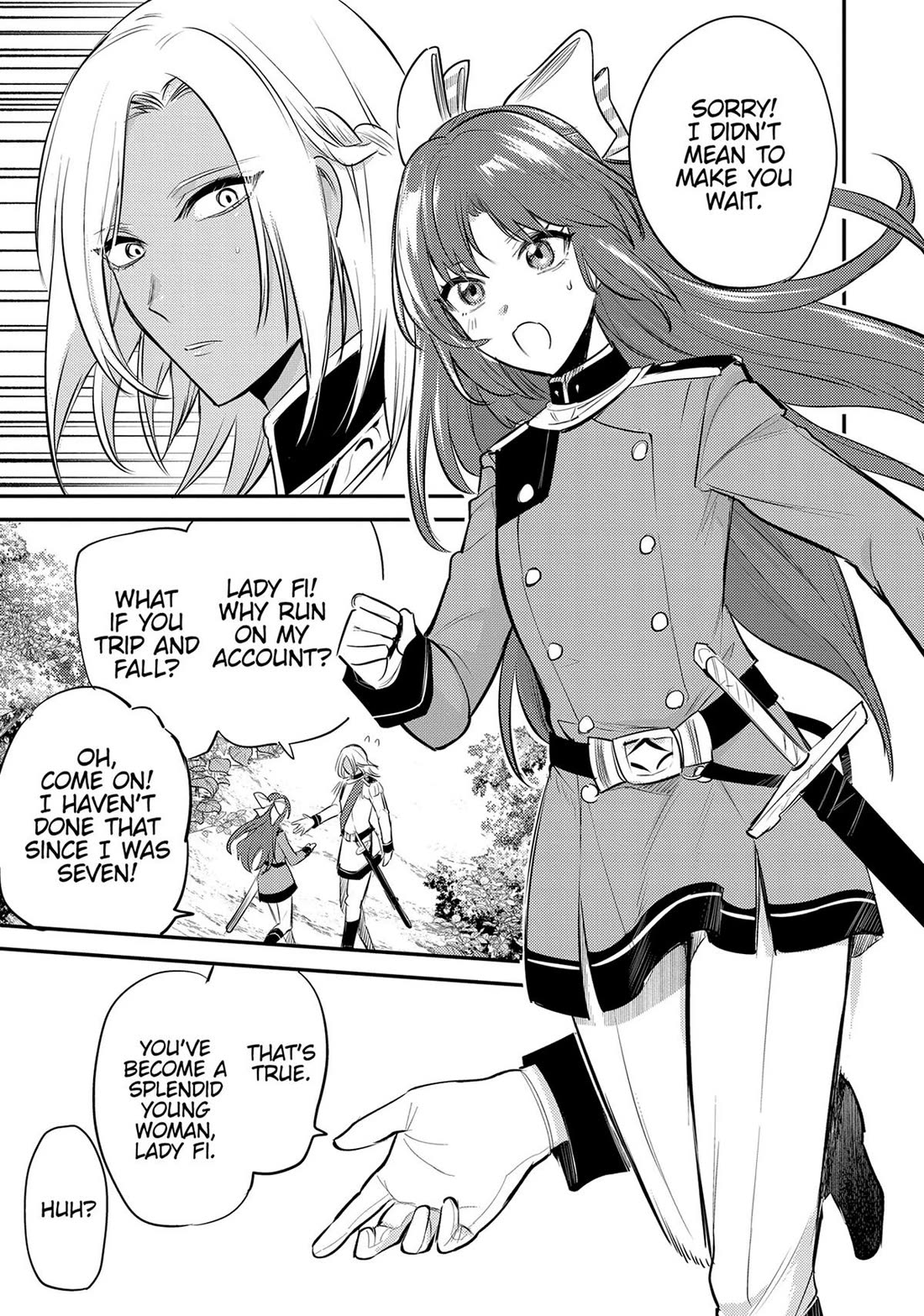 The Reincarnated Great Saint Hides That She's a Saint Chapter 33 page 9 - Chapter 33: The Memorial Ceremony (1)