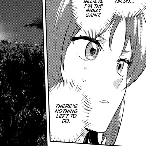 The Reincarnated Great Saint Hides That She's a Saint Chapter 33: The Memorial Ceremony (1) cover
