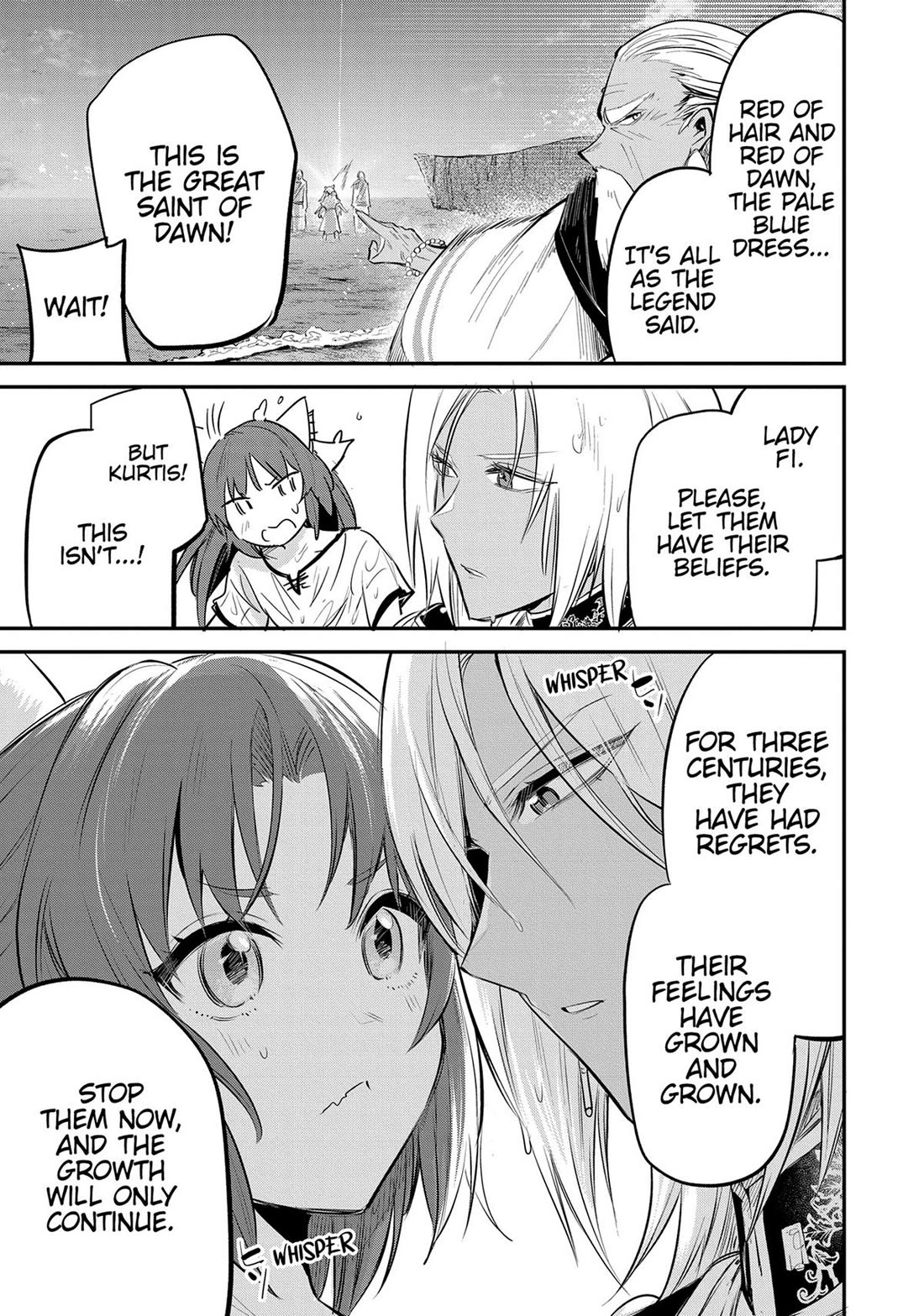 The Reincarnated Great Saint Hides That She's a Saint Chapter 34 page 24 - Chapter 34: The Memorial Ceremony (2)