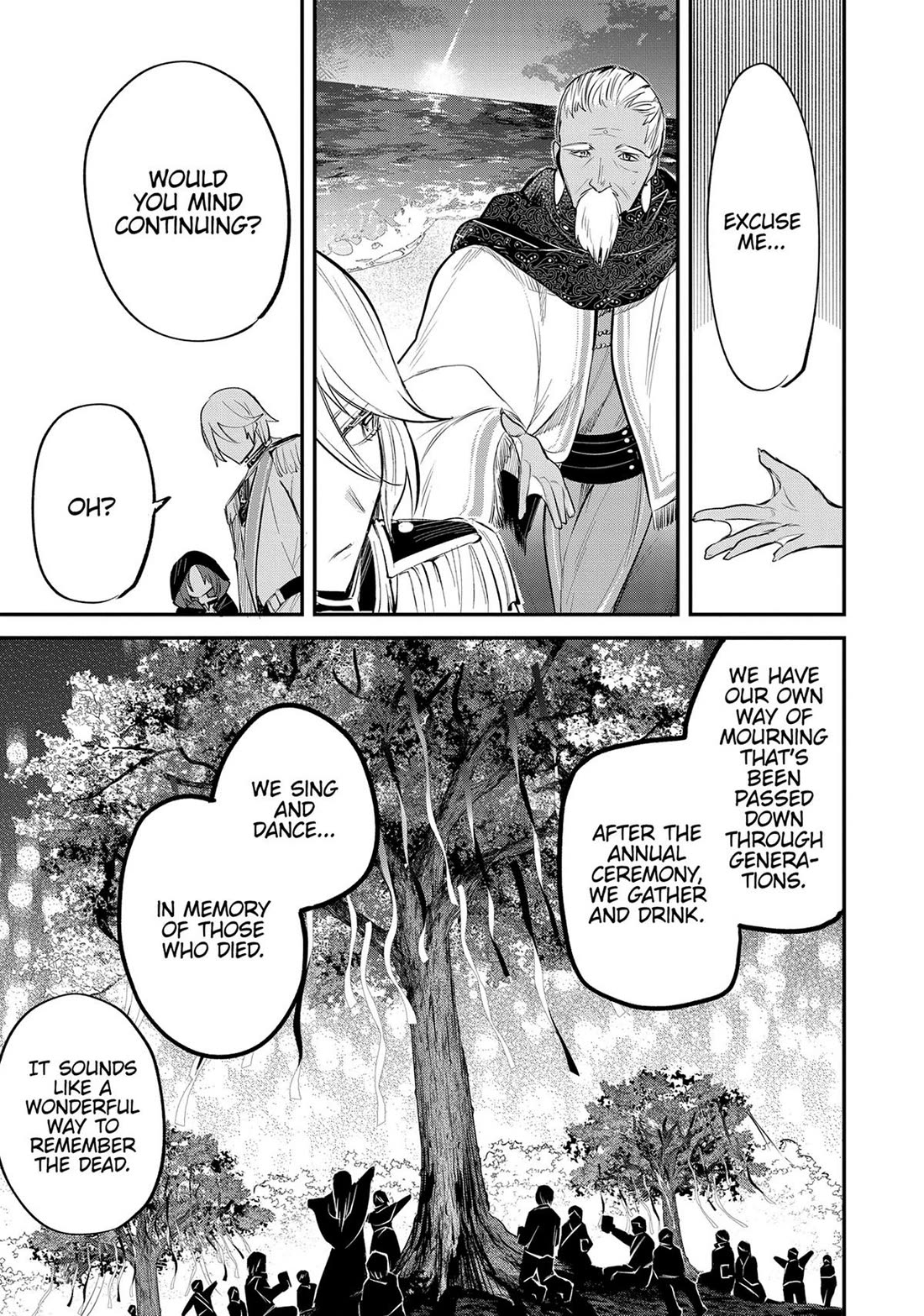 The Reincarnated Great Saint Hides That She's a Saint Chapter 34 page 32 - Chapter 34: The Memorial Ceremony (2)