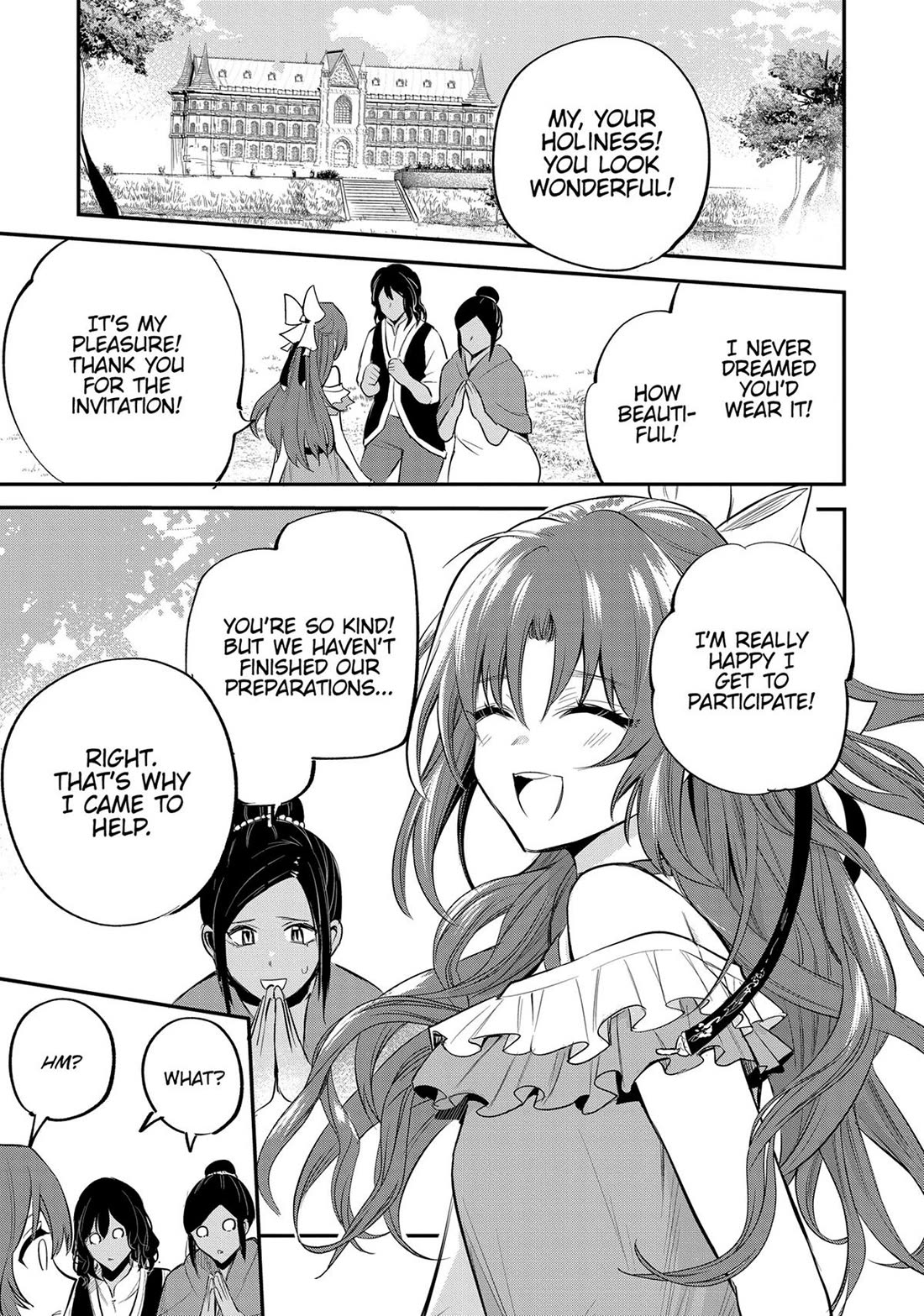 The Reincarnated Great Saint Hides That She's a Saint Chapter 35 page 3 - Chapter 35: The Memorial Ceremony (3)