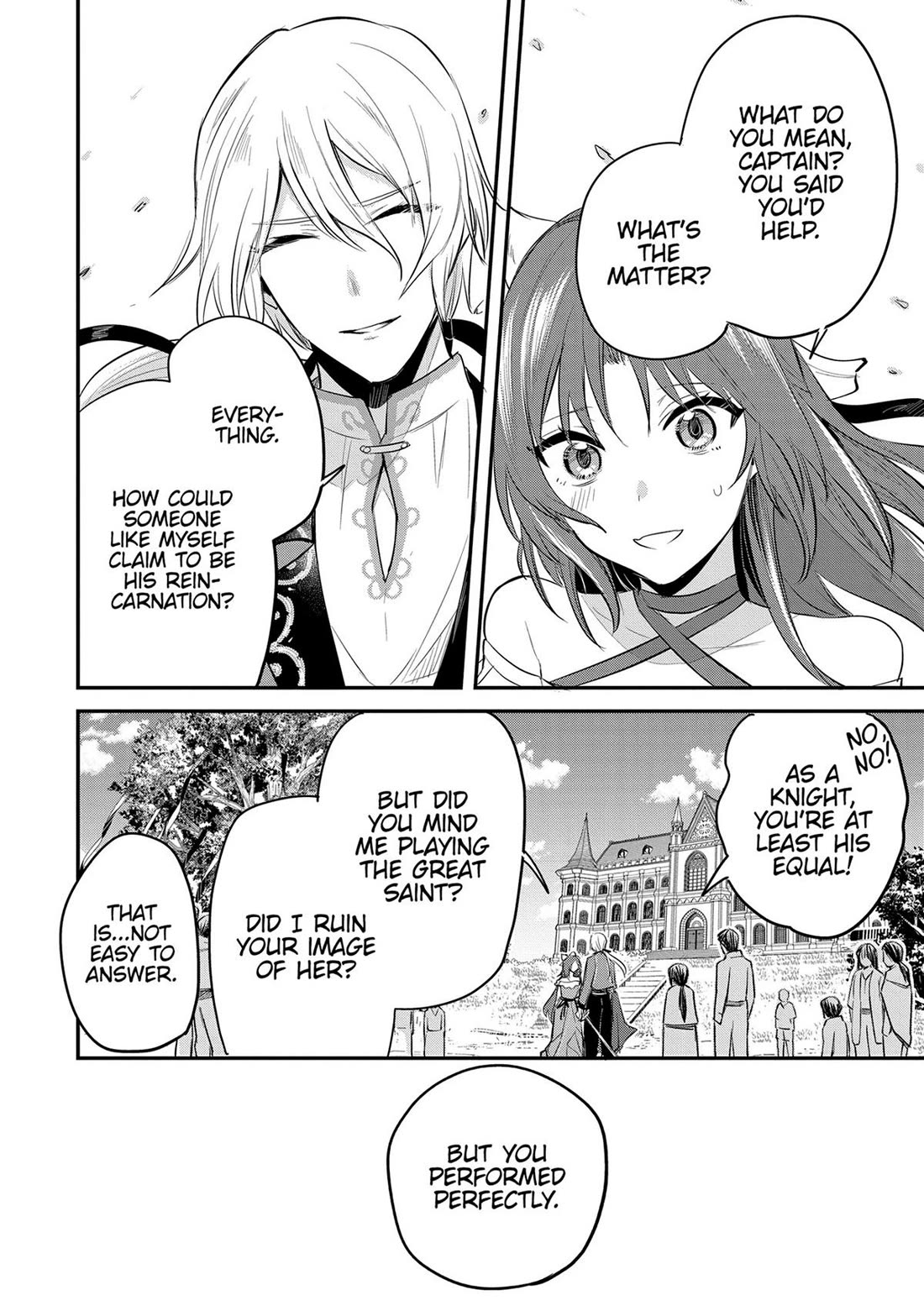 The Reincarnated Great Saint Hides That She's a Saint Chapter 35 page 31 - Chapter 35: The Memorial Ceremony (3)