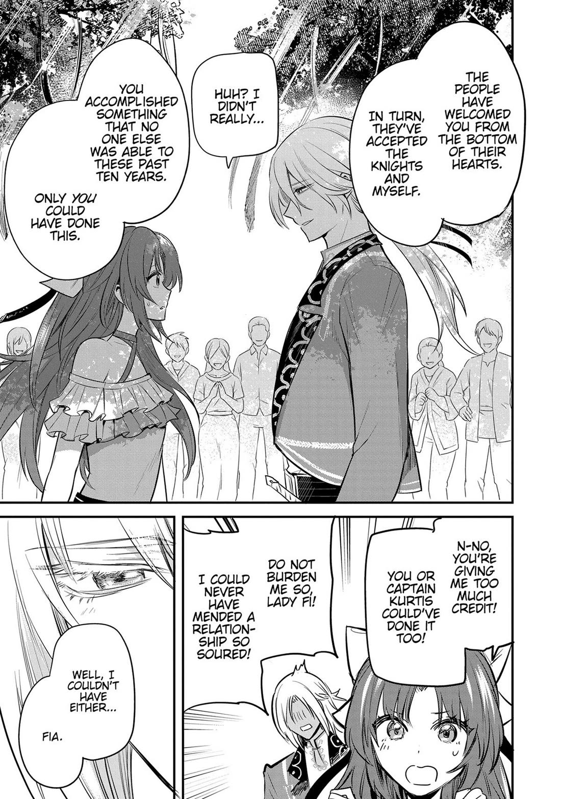 The Reincarnated Great Saint Hides That She's a Saint Chapter 35 page 32 - Chapter 35: The Memorial Ceremony (3)
