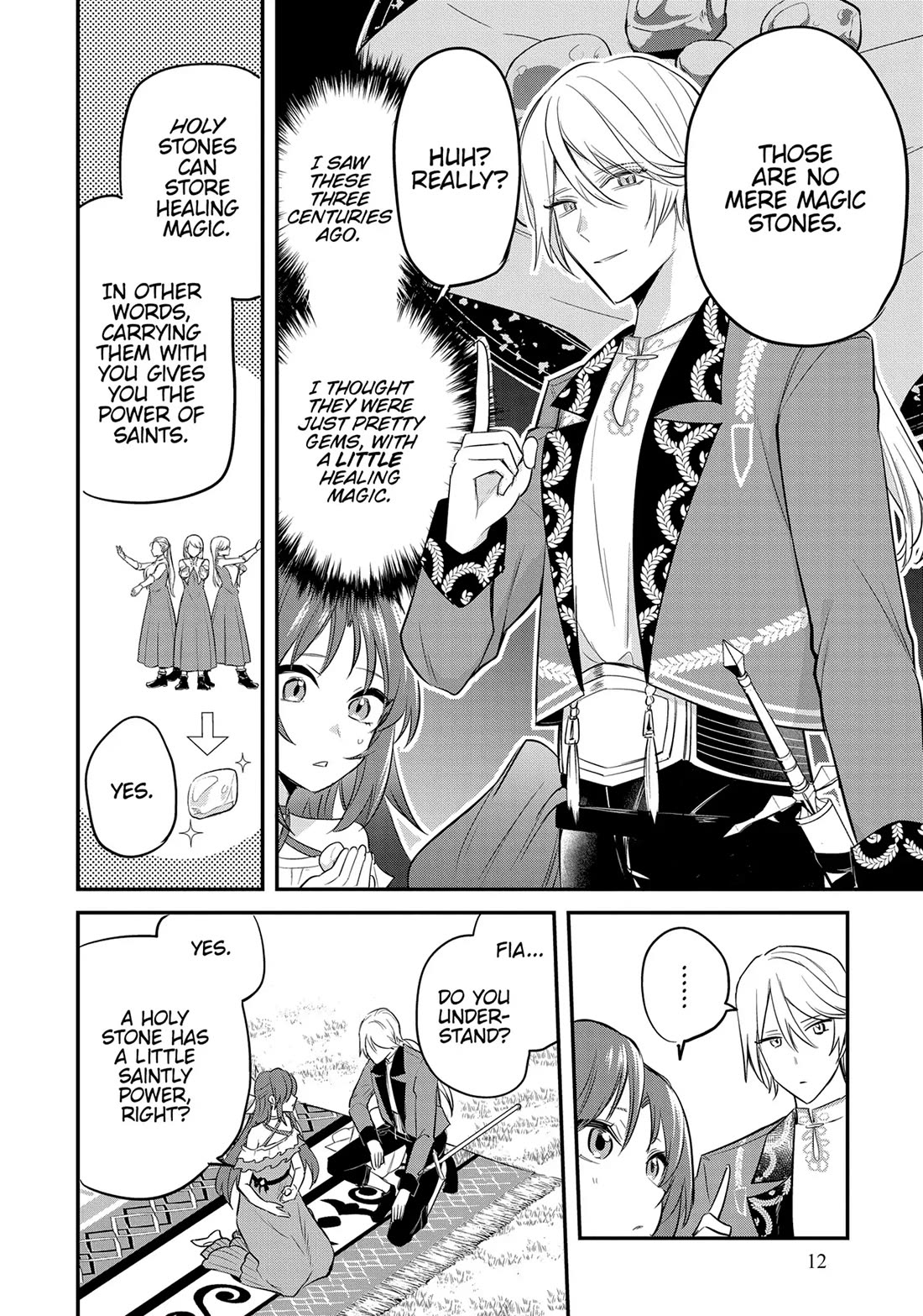 The Reincarnated Great Saint Hides That She's a Saint Chapter 36 page 13 - Chapter 36: A Gift for the Great Saint (1)