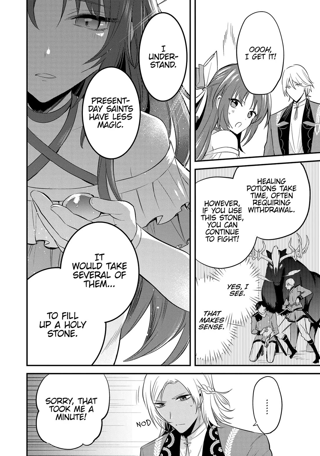 The Reincarnated Great Saint Hides That She's a Saint Chapter 36 page 15 - Chapter 36: A Gift for the Great Saint (1)