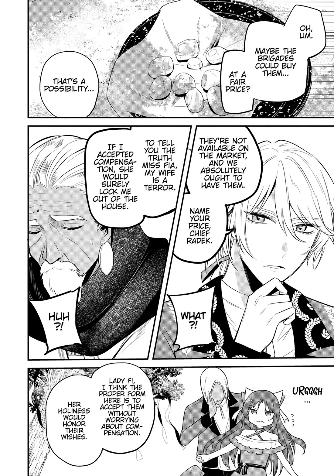 The Reincarnated Great Saint Hides That She's a Saint Chapter 36 page 17 - Chapter 36: A Gift for the Great Saint (1)