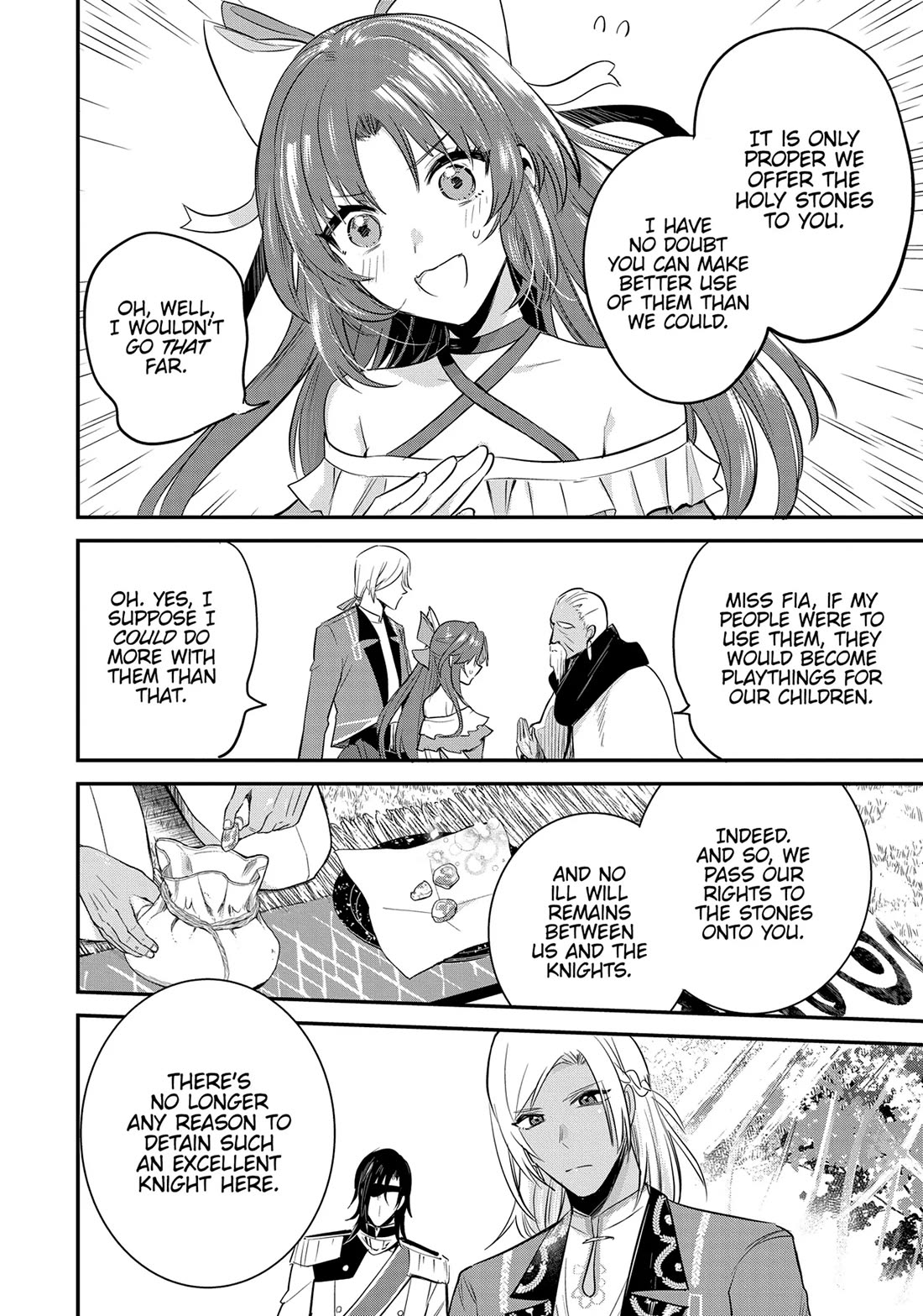 The Reincarnated Great Saint Hides That She's a Saint Chapter 36 page 31 - Chapter 36: A Gift for the Great Saint (1)
