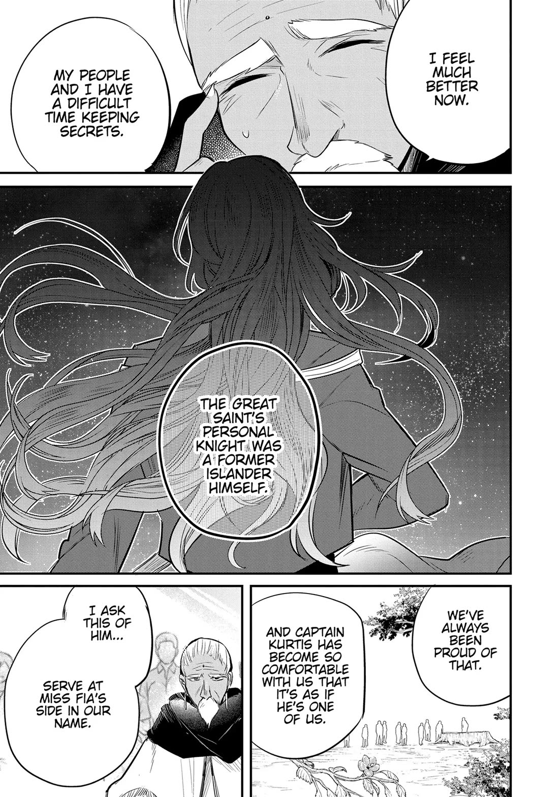 The Reincarnated Great Saint Hides That She's a Saint Chapter 36 page 34 - Chapter 36: A Gift for the Great Saint (1)