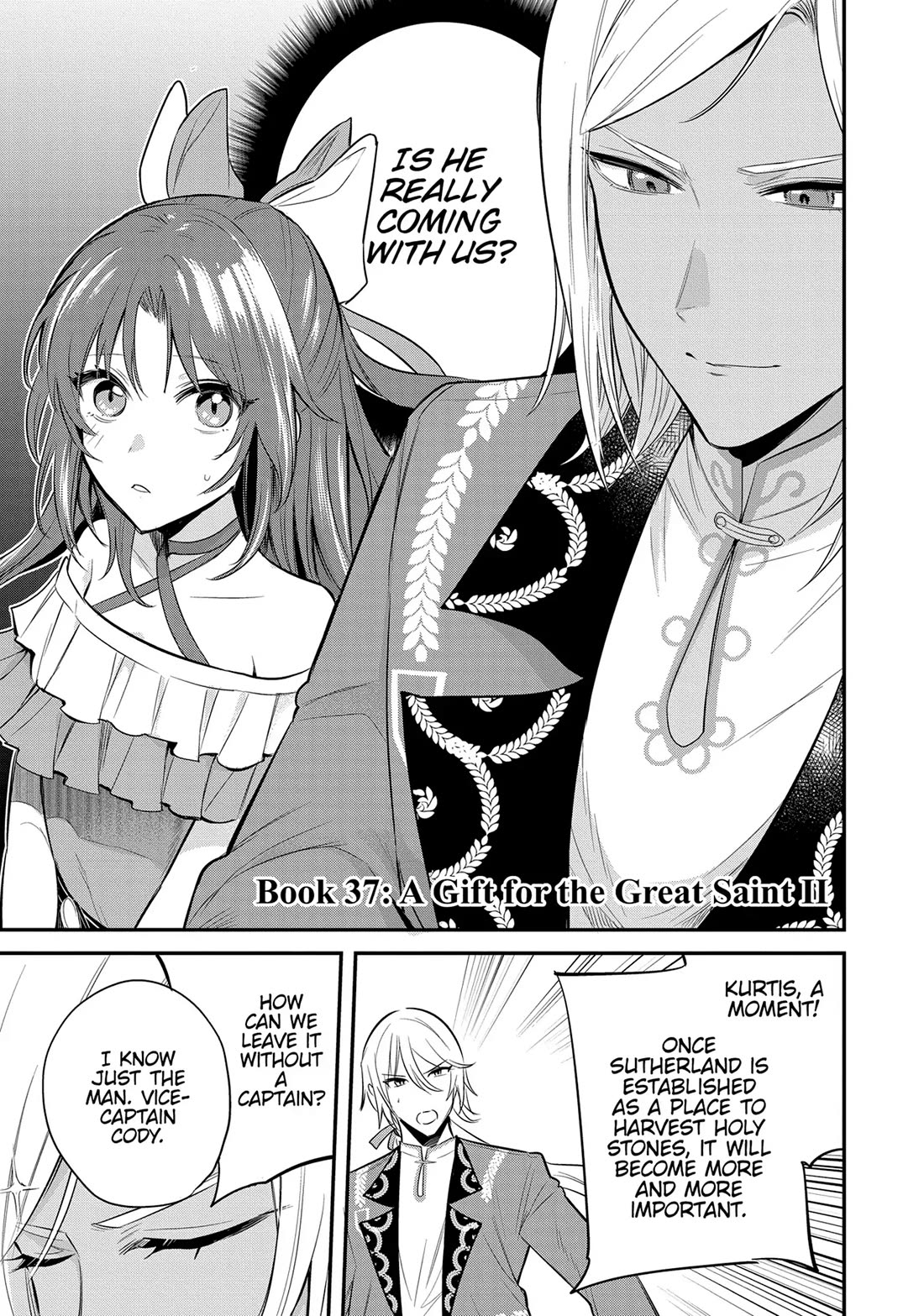 The Reincarnated Great Saint Hides That She's a Saint Chapter 37 page 1 - Chapter 37: A Gift for the Great Saint (2)
