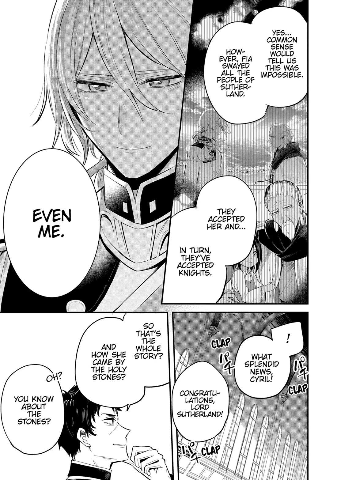 The Reincarnated Great Saint Hides That She's a Saint Chapter 38 page 23 - Chapter 38: Fia's Souvenirs from Sutherland