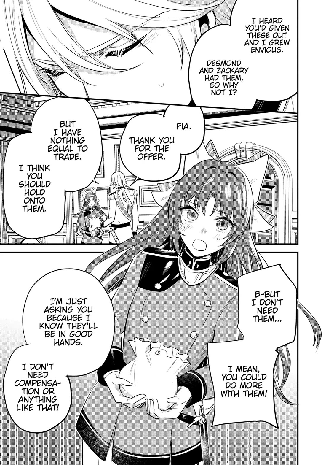 The Reincarnated Great Saint Hides That She's a Saint Chapter 38 page 33 - Chapter 38: Fia's Souvenirs from Sutherland