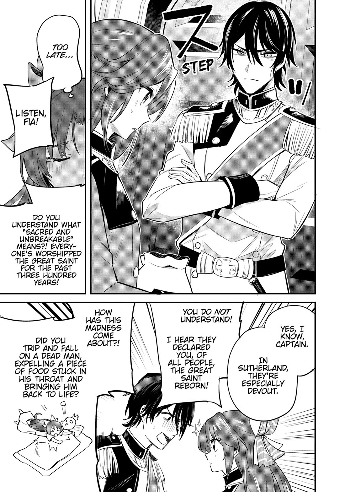 The Reincarnated Great Saint Hides That She's a Saint Chapter 38 page 5 - Chapter 38: Fia's Souvenirs from Sutherland