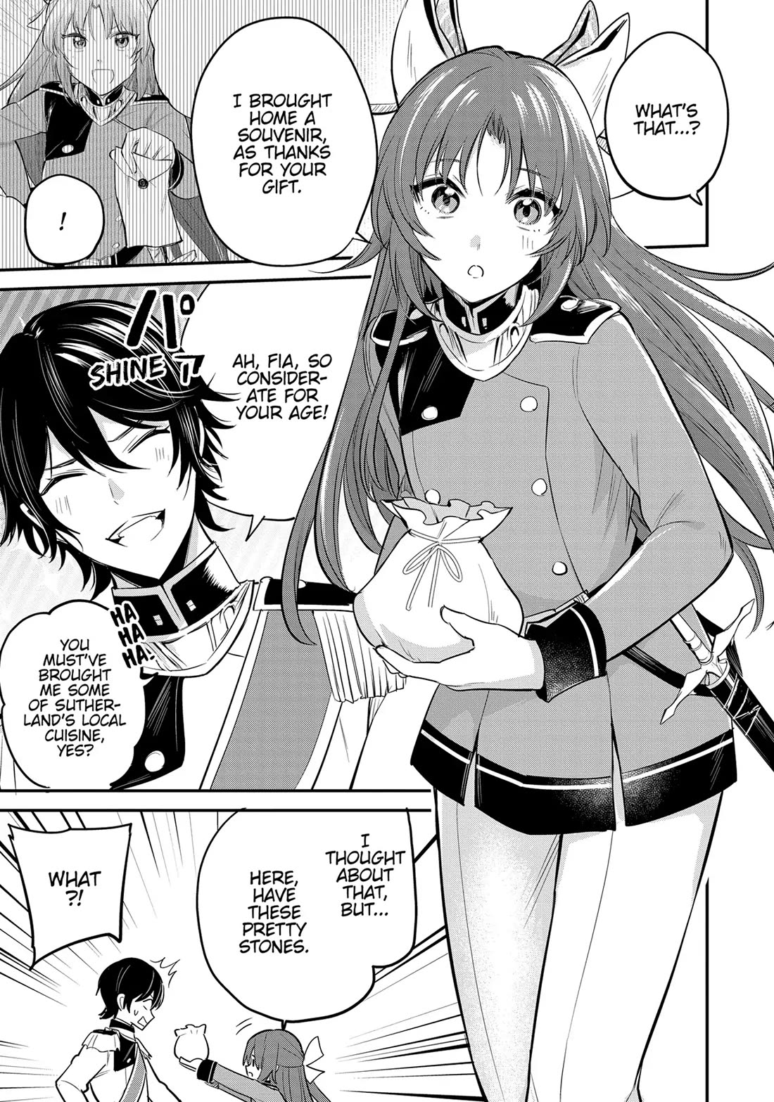 The Reincarnated Great Saint Hides That She's a Saint Chapter 38 page 7 - Chapter 38: Fia's Souvenirs from Sutherland