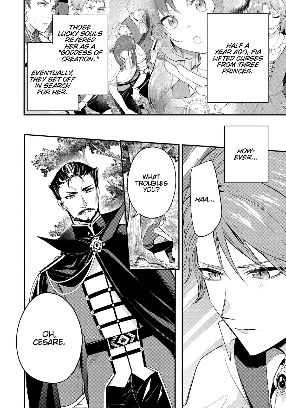 The Reincarnated Great Saint Hides That She's a Saint Chapter 39 page 2 - Chapter 39: The Emperor's Little Brothers