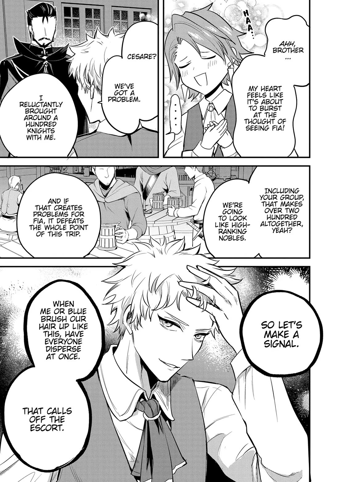 The Reincarnated Great Saint Hides That She's a Saint Chapter 39 page 21 - Chapter 39: The Emperor's Little Brothers