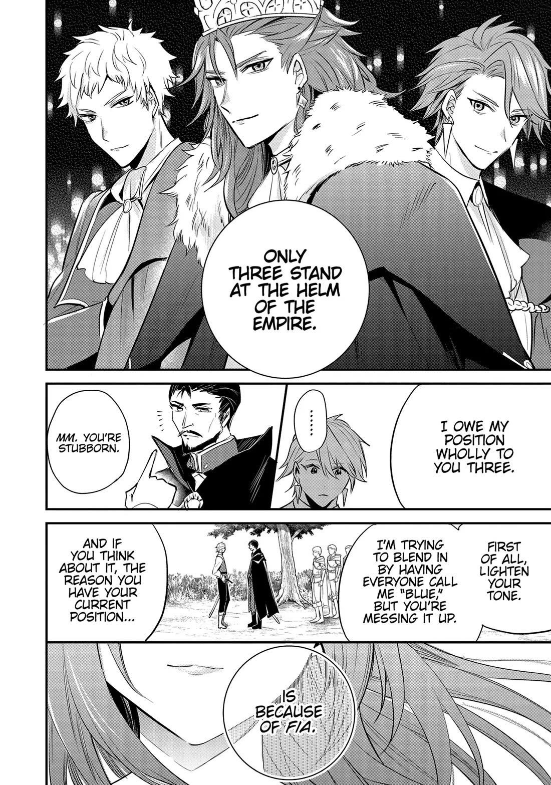 The Reincarnated Great Saint Hides That She's a Saint Chapter 39 page 4 - Chapter 39: The Emperor's Little Brothers