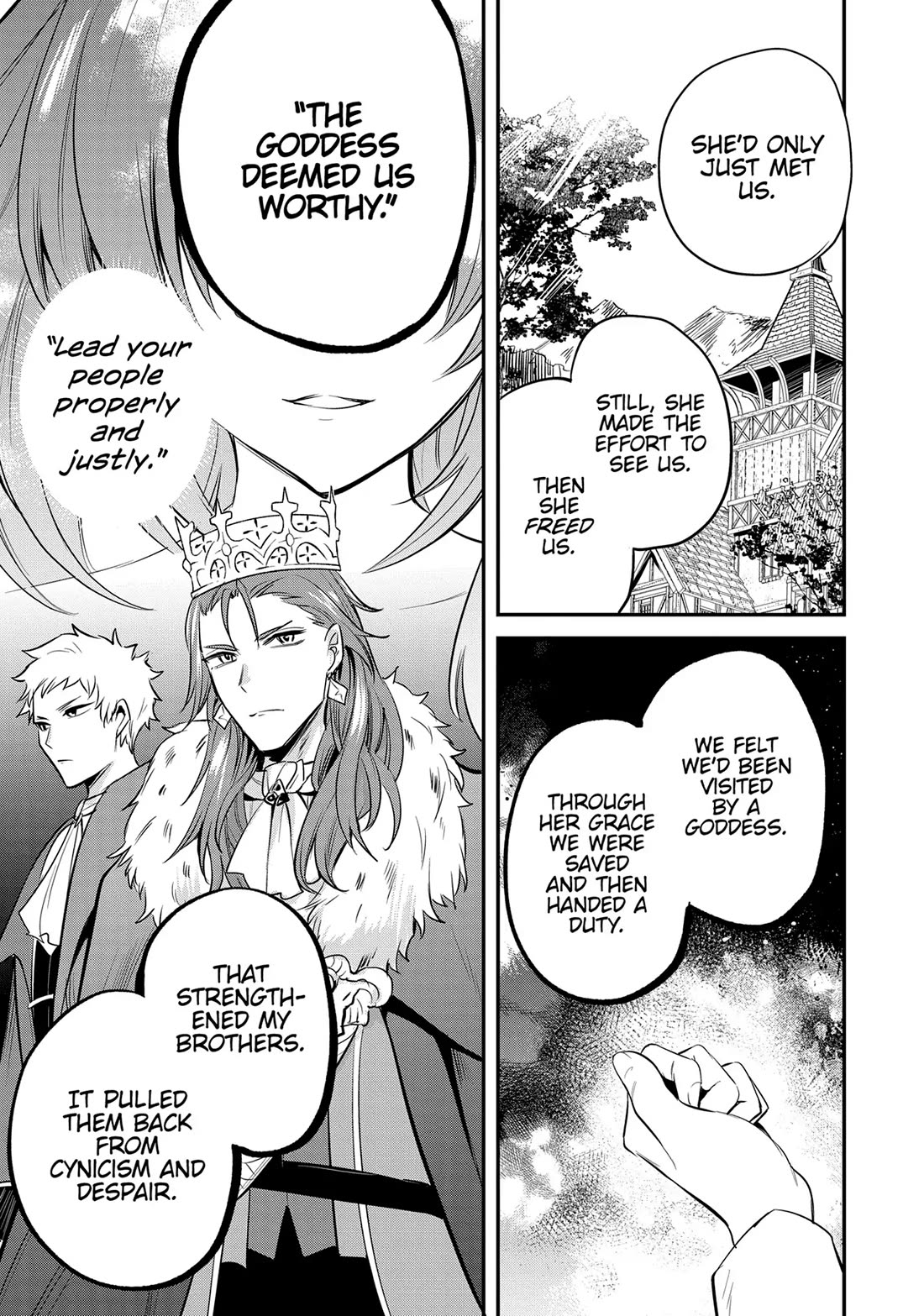 The Reincarnated Great Saint Hides That She's a Saint Chapter 39 page 7 - Chapter 39: The Emperor's Little Brothers