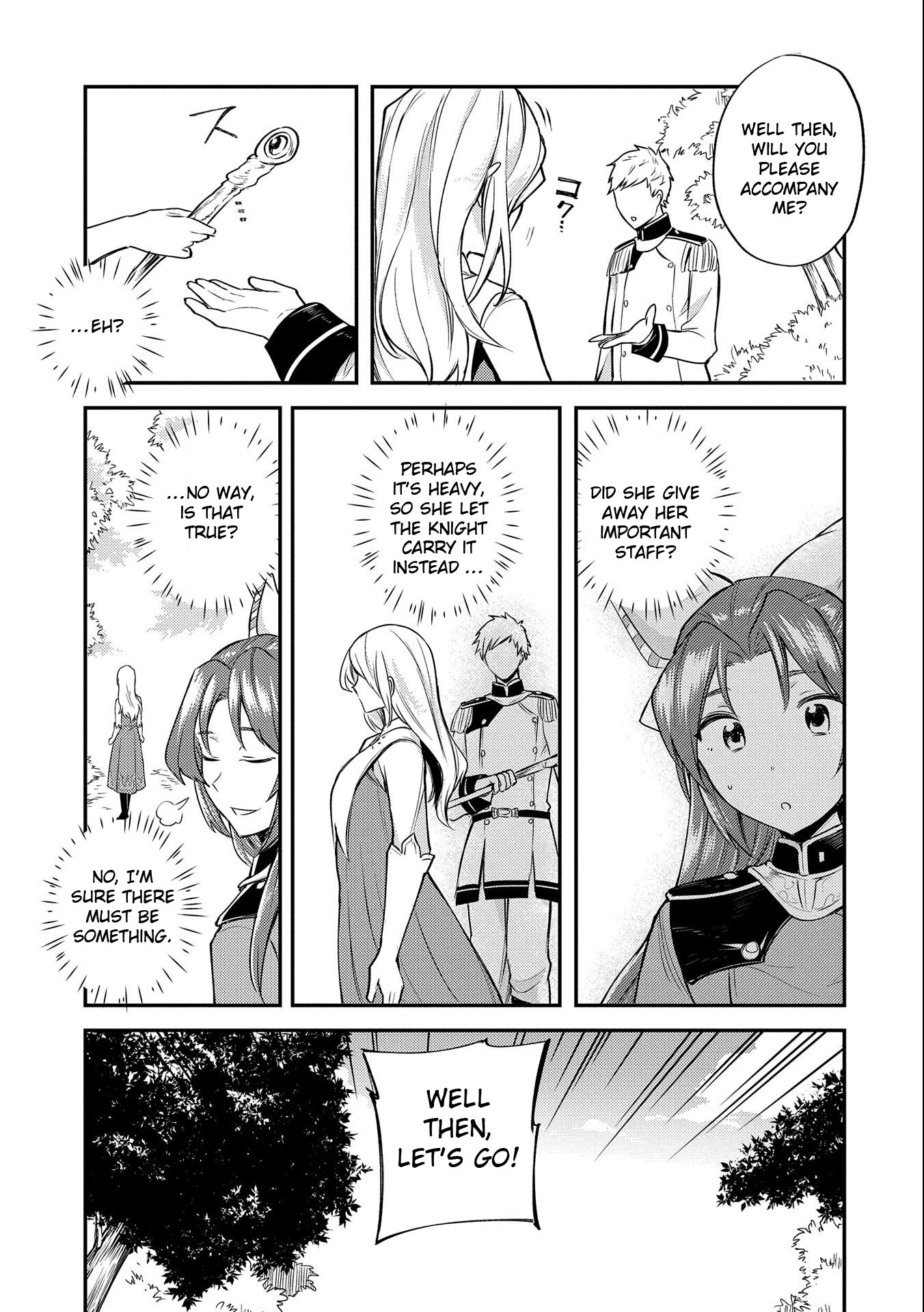 The Reincarnated Great Saint Hides That She's a Saint Chapter 4 page 15 - Chapter 4: subjugation