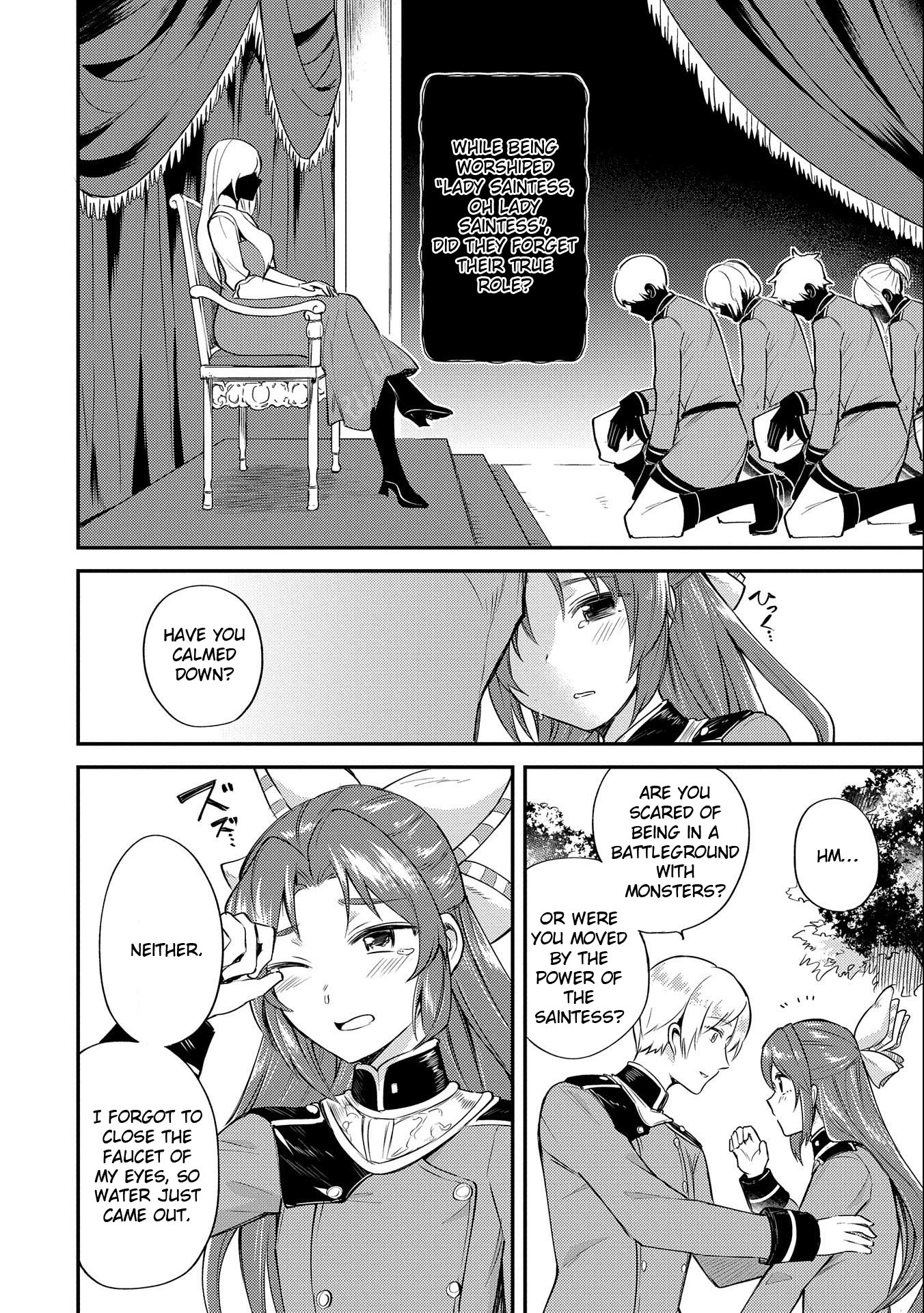 The Reincarnated Great Saint Hides That She's a Saint Chapter 4 page 26 - Chapter 4: subjugation