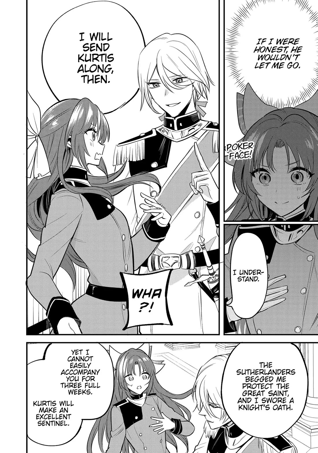 The Reincarnated Great Saint Hides That She's a Saint Chapter 40 page 12 - Chapter 40: Special Time Off (1)