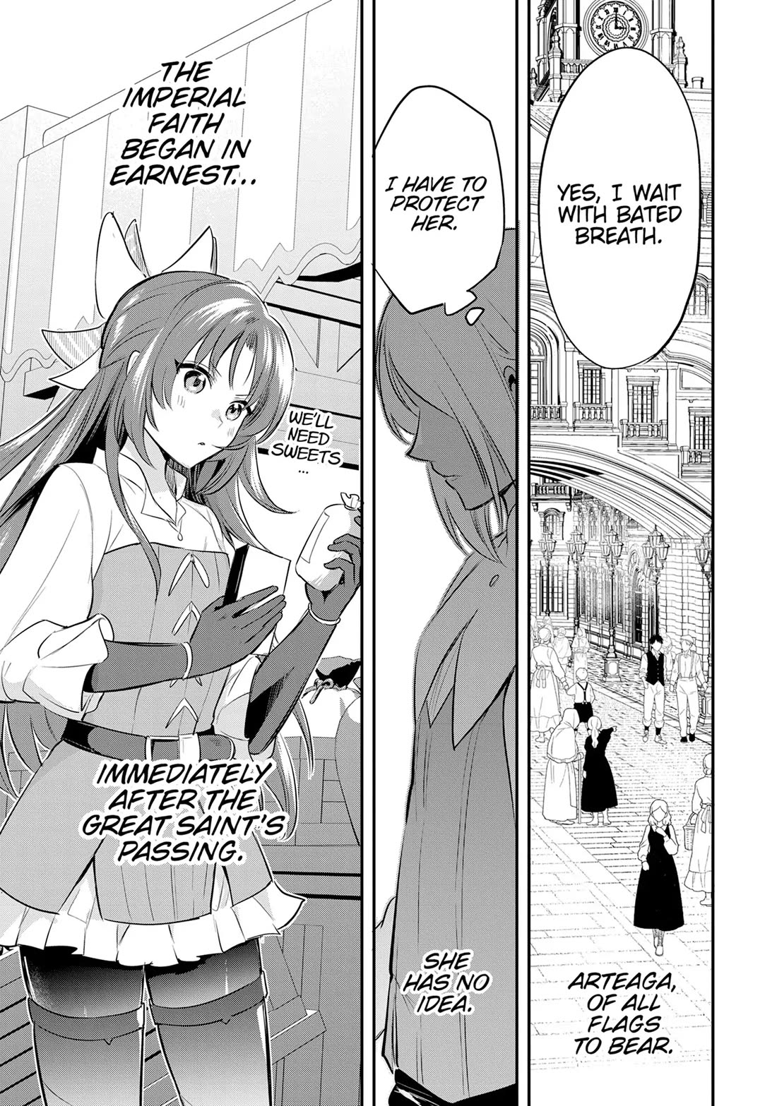 The Reincarnated Great Saint Hides That She's a Saint Chapter 41 page 32 - Chapter 41