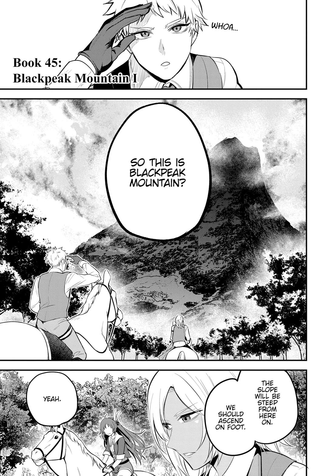 The Reincarnated Great Saint Hides That She's a Saint Chapter 45 page 1 - Chapter 45