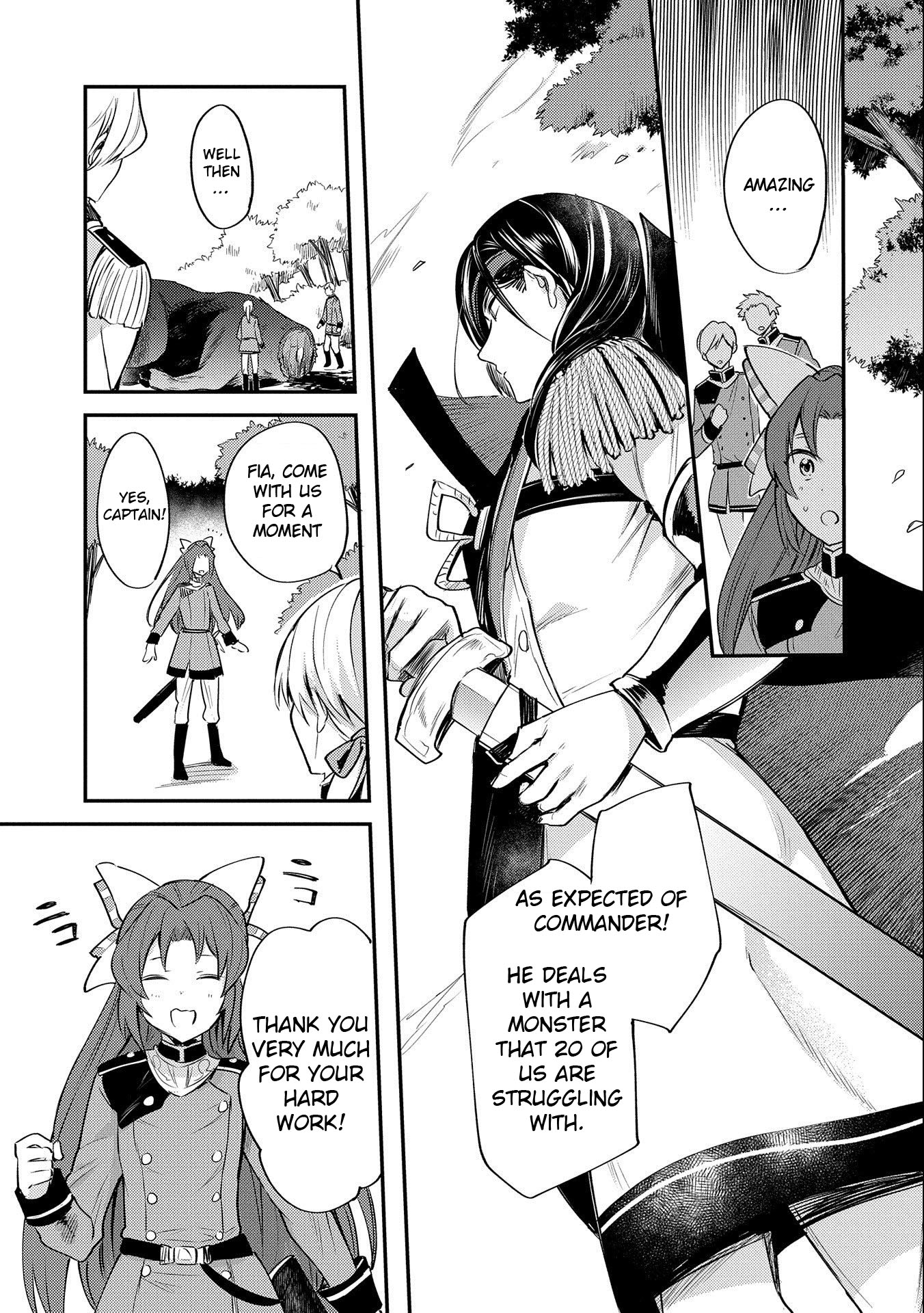 The Reincarnated Great Saint Hides That She's a Saint Chapter 5 page 19 - Chapter 5: Oath
