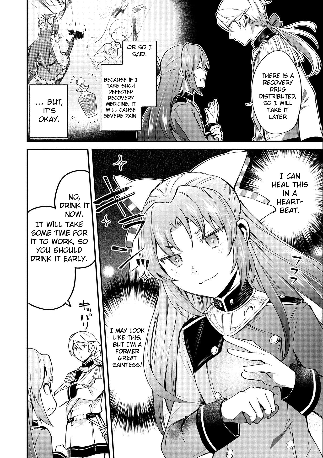 The Reincarnated Great Saint Hides That She's a Saint Chapter 5 page 22 - Chapter 5: Oath