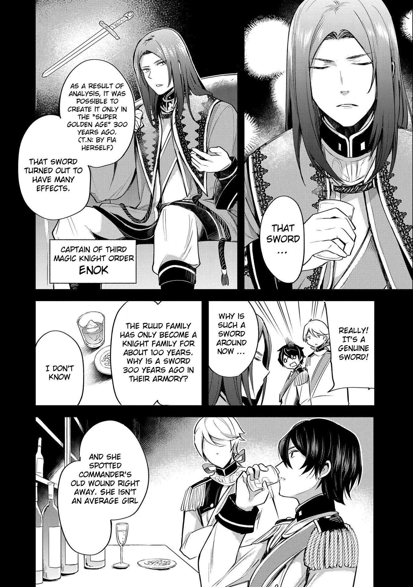 The Reincarnated Great Saint Hides That She's a Saint Chapter 5 page 8 - Chapter 5: Oath