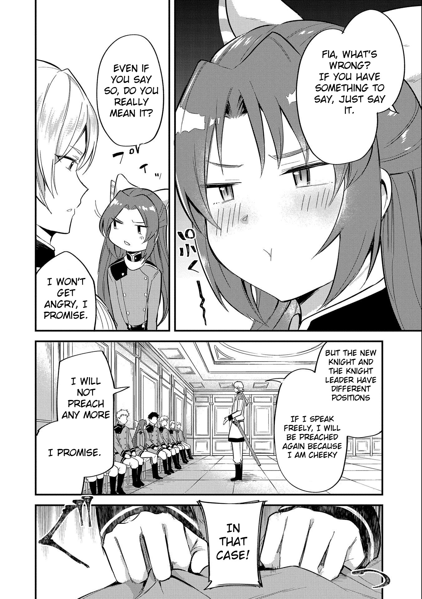 The Reincarnated Great Saint Hides That She's a Saint Chapter 6 page 10 - Chapter 6: Meat Festival