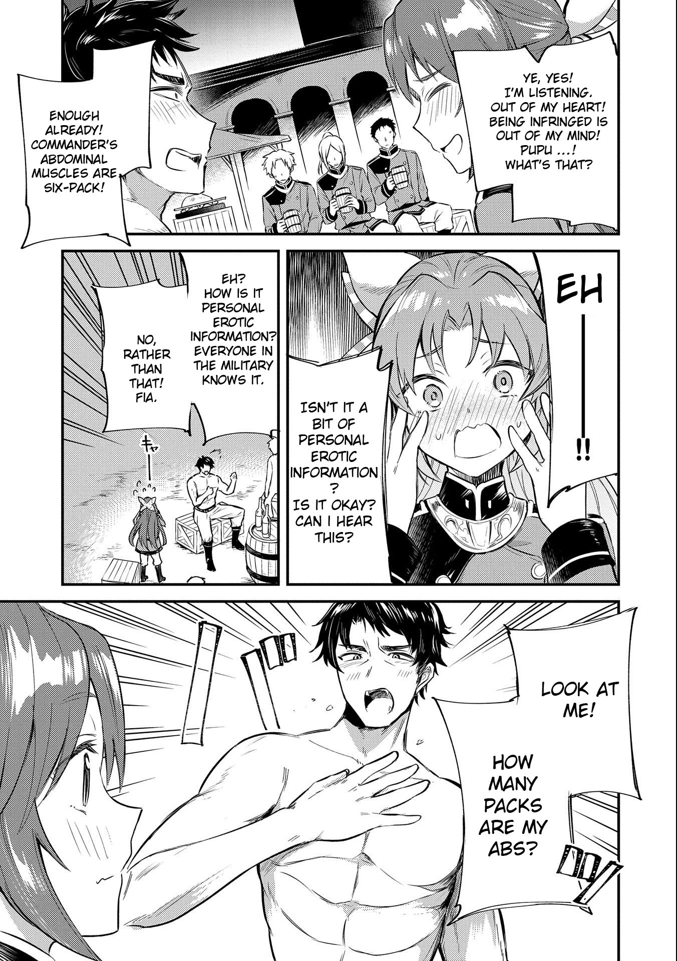 The Reincarnated Great Saint Hides That She's a Saint Chapter 6 page 21 - Chapter 6: Meat Festival