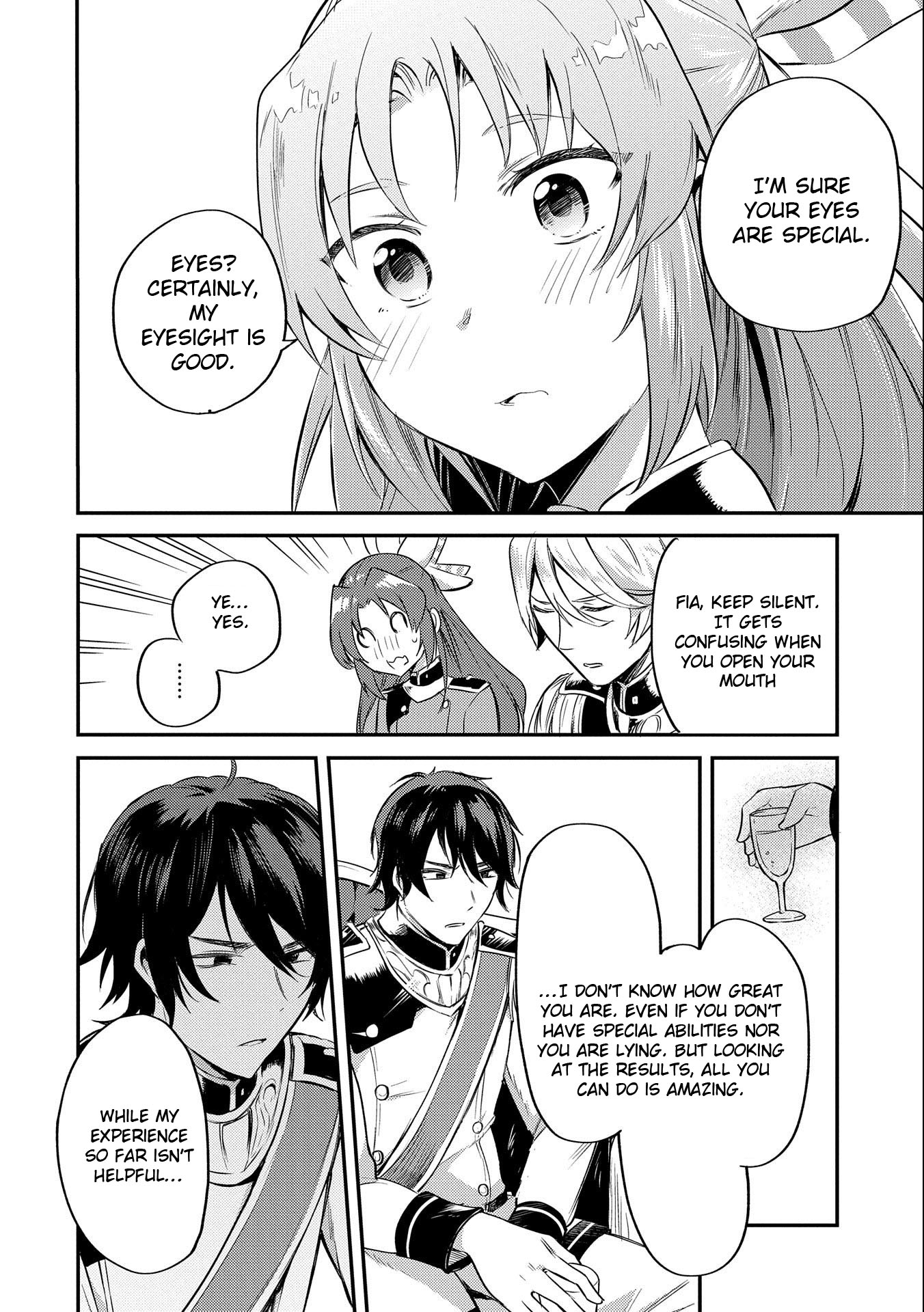 The Reincarnated Great Saint Hides That She's a Saint Chapter 6 page 32 - Chapter 6: Meat Festival