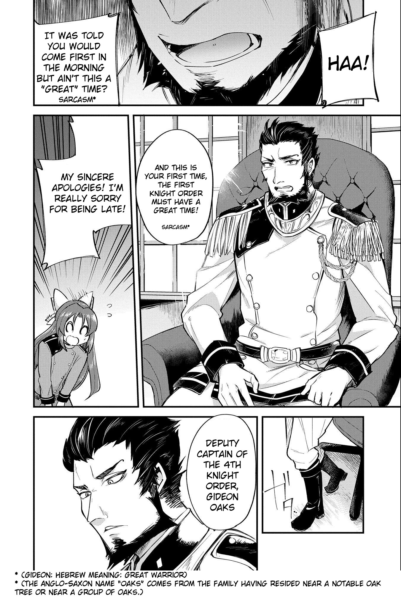 The Reincarnated Great Saint Hides That She's a Saint Chapter 7 page 12 - Chapter 7: The 4th "Monster Taming" Knight Order