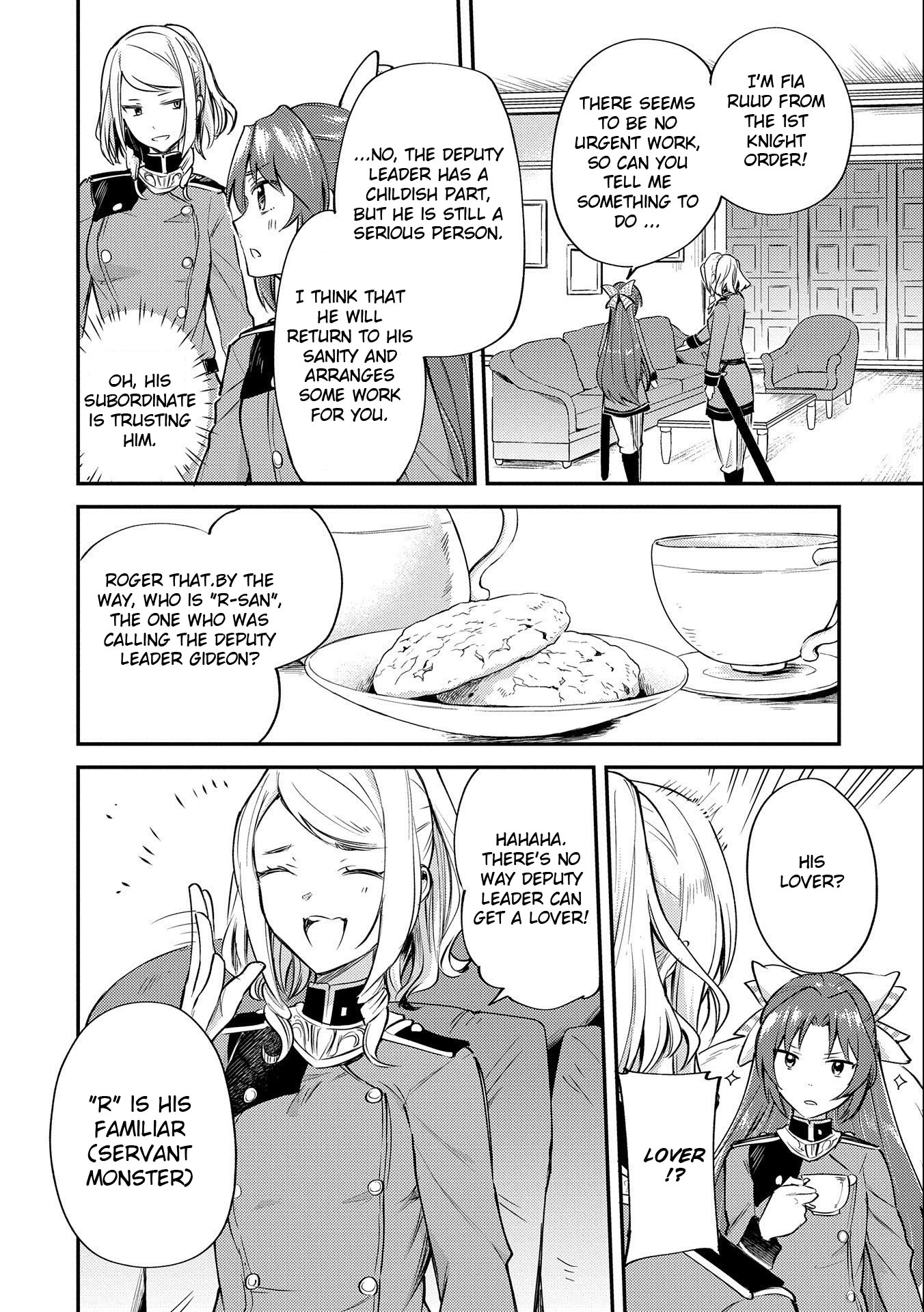 The Reincarnated Great Saint Hides That She's a Saint Chapter 7 page 16 - Chapter 7: The 4th "Monster Taming" Knight Order