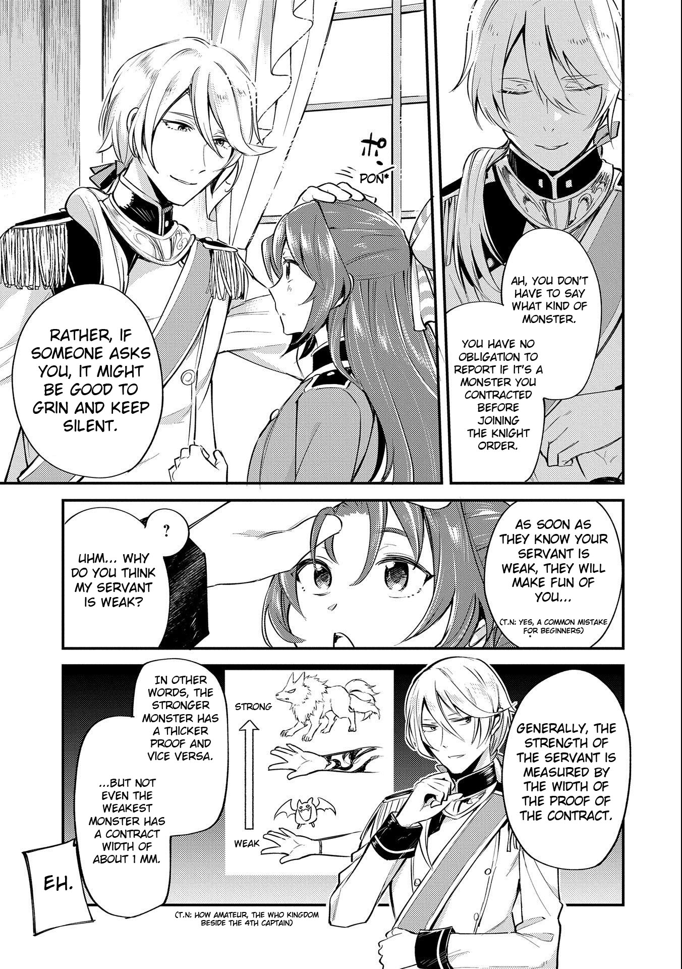 The Reincarnated Great Saint Hides That She's a Saint Chapter 7 page 7 - Chapter 7: The 4th "Monster Taming" Knight Order