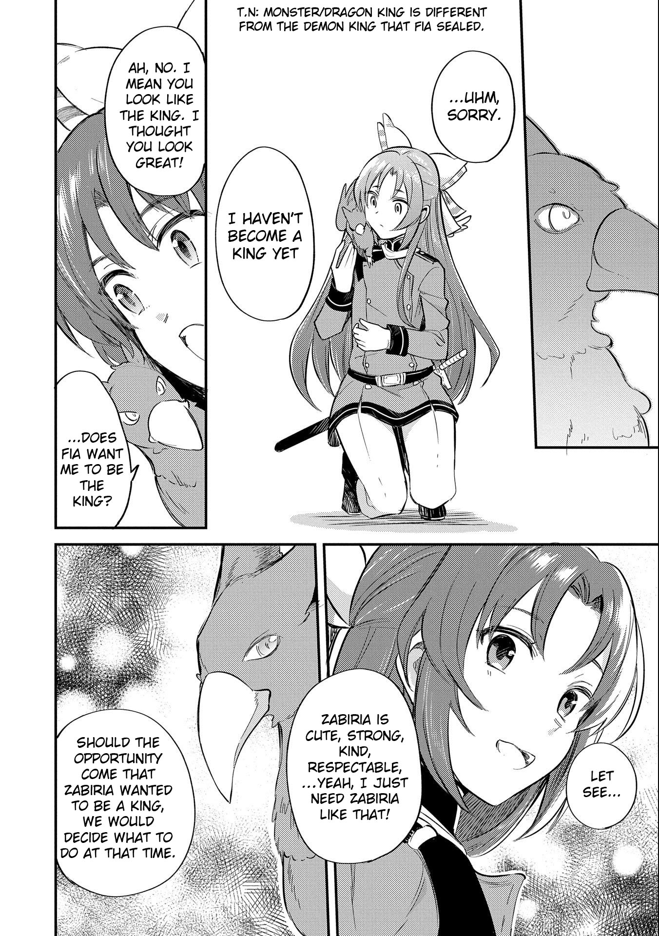 The Reincarnated Great Saint Hides That She's a Saint Chapter 8 page 18 - Chapter 8: The 4th "Monster Taming" Knight Order Part 2