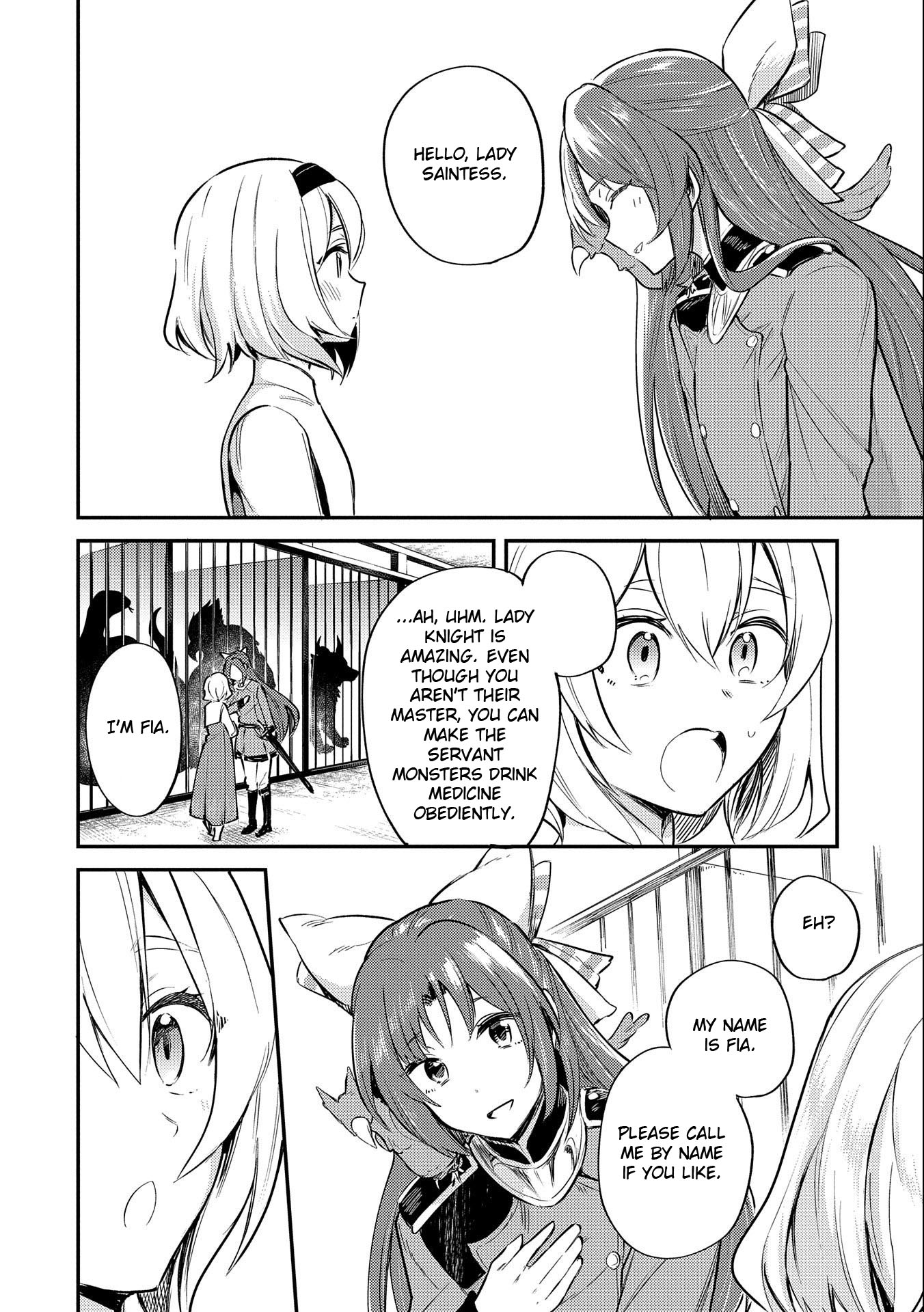 The Reincarnated Great Saint Hides That She's a Saint Chapter 8 page 20 - Chapter 8: The 4th "Monster Taming" Knight Order Part 2