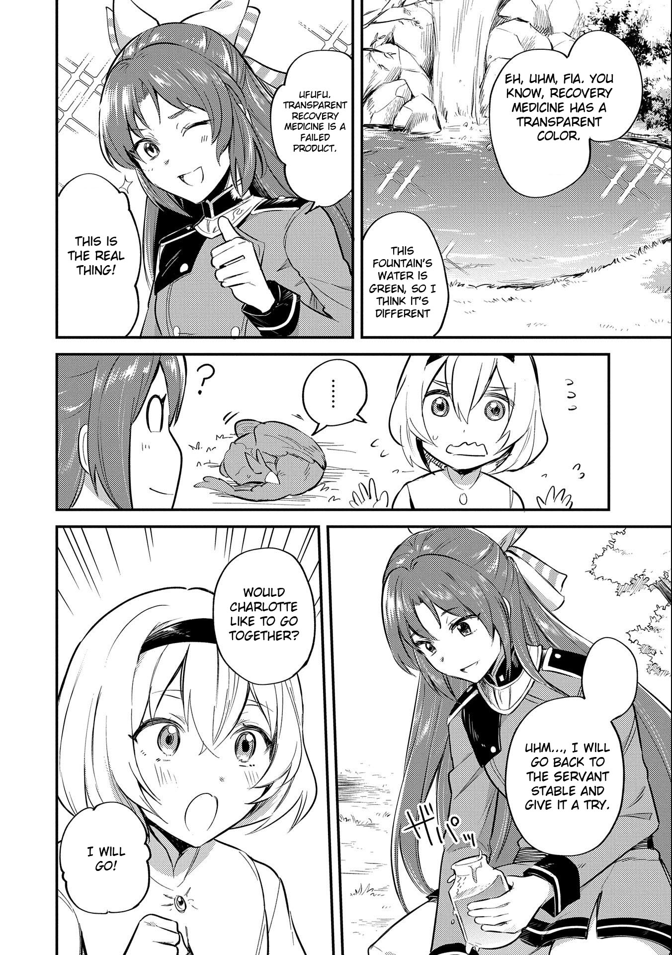 The Reincarnated Great Saint Hides That She's a Saint Chapter 8 page 34 - Chapter 8: The 4th "Monster Taming" Knight Order Part 2