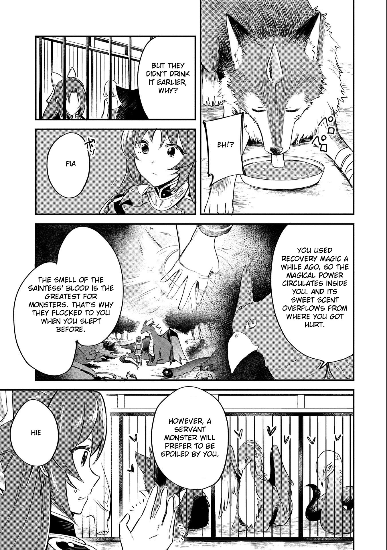 The Reincarnated Great Saint Hides That She's a Saint Chapter 8 page 37 - Chapter 8: The 4th "Monster Taming" Knight Order Part 2