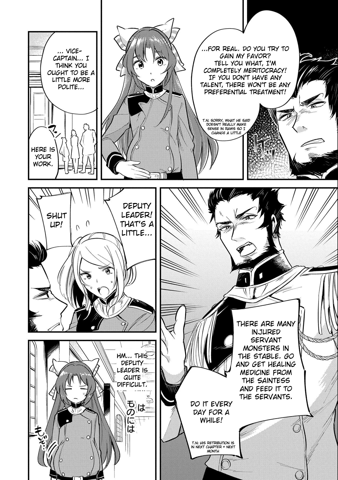 The Reincarnated Great Saint Hides That She's a Saint Chapter 8 page 4 - Chapter 8: The 4th "Monster Taming" Knight Order Part 2