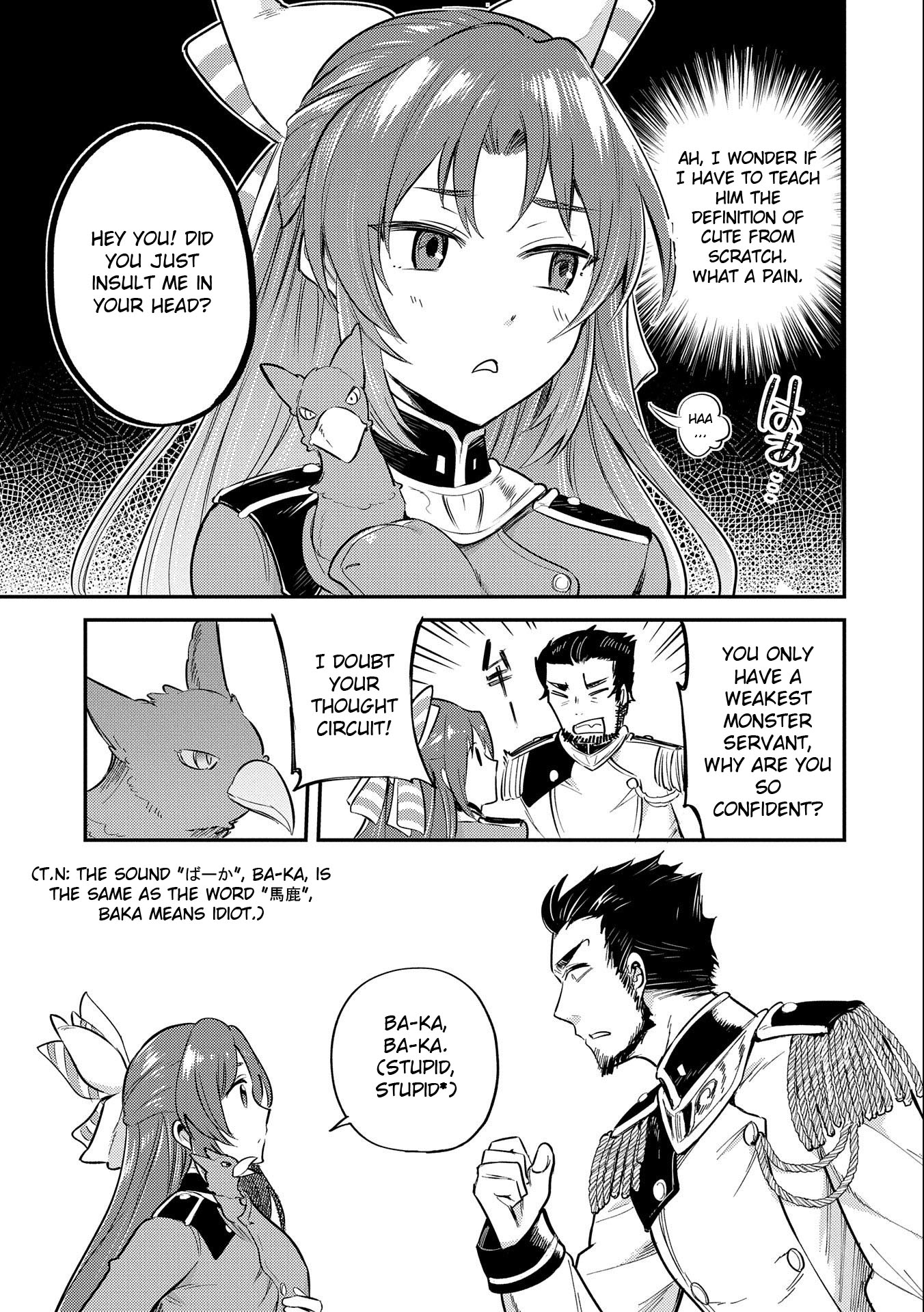 The Reincarnated Great Saint Hides That She's a Saint Chapter 8 page 7 - Chapter 8: The 4th "Monster Taming" Knight Order Part 2