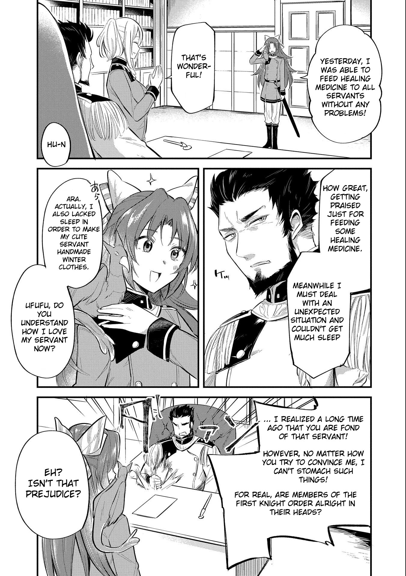 The Reincarnated Great Saint Hides That She's a Saint Chapter 9 page 5 - Chapter 9